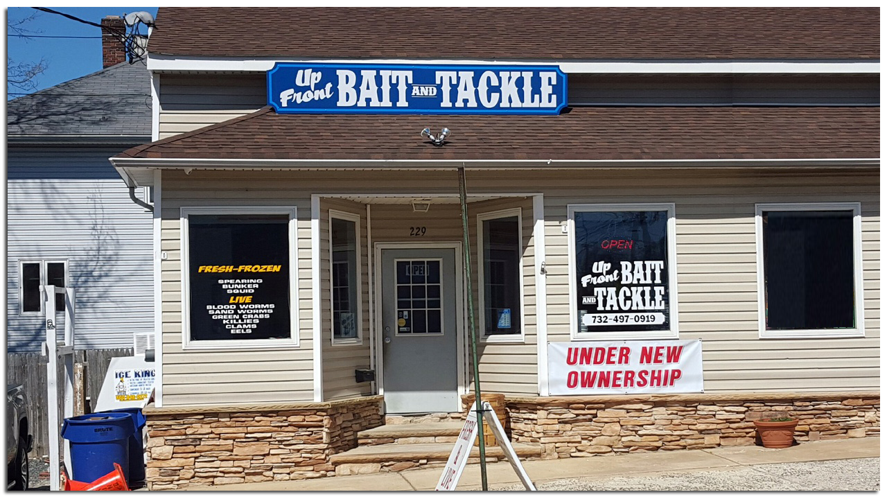 Home  UP FRONT BAIT AND TACKLE - Keyport, NJ Tackle Shop